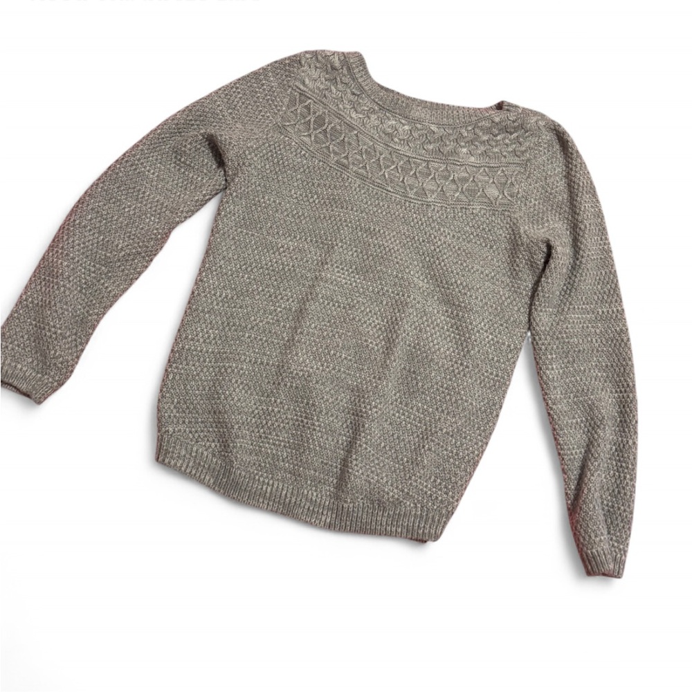 Croft & Barrow Gray Sweater